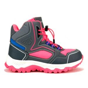 Zapatilla outdoor niña fucsia