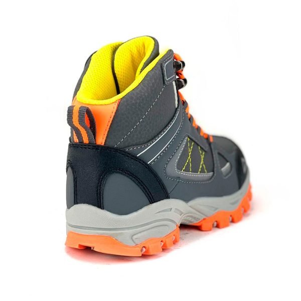 Zapatilla outdoor niño verazzi gris
