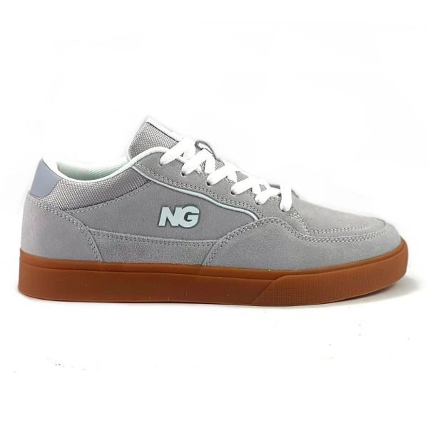 Zapatilla skate para hombre gris claro