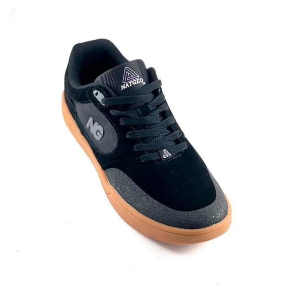 Zapatilla hombre skate natgeo negro con toffe