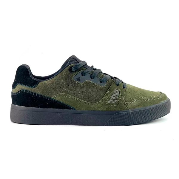 Zapatilla natgeo hombre verde oliva con negro