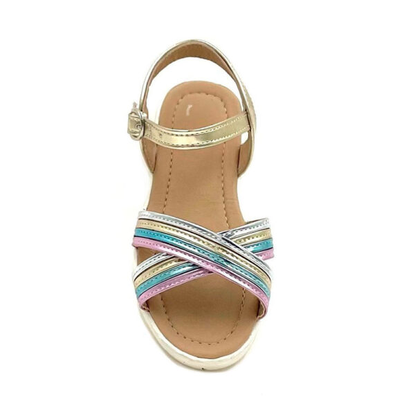 Sandalia para niña de colores