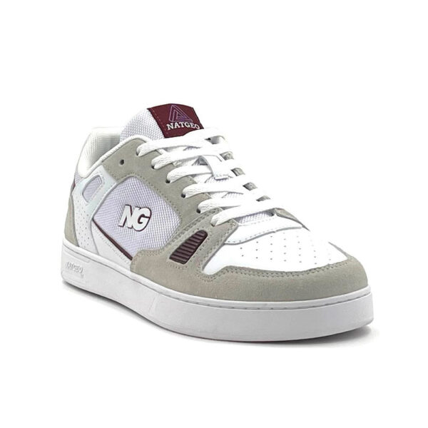 Zapatilla Hombre Natgeo Skate Blanco