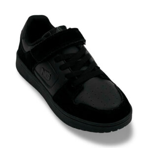 Zapatilla escolar niño negro