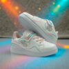 Zapatilla blanca para niña urbana