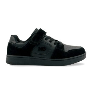 Zapatilla escolar niño negro