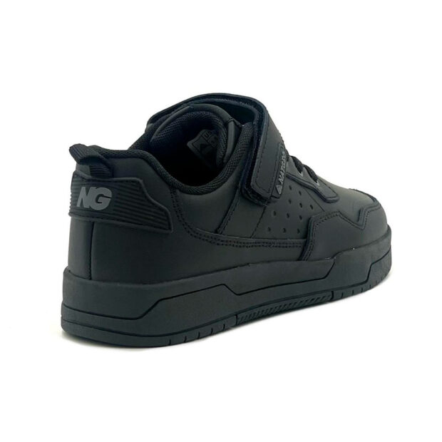 Zapatilla escolar niño 100% cuero natgeo