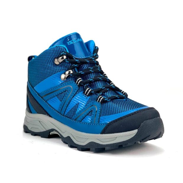 Zapatilla outdoor para niño azul