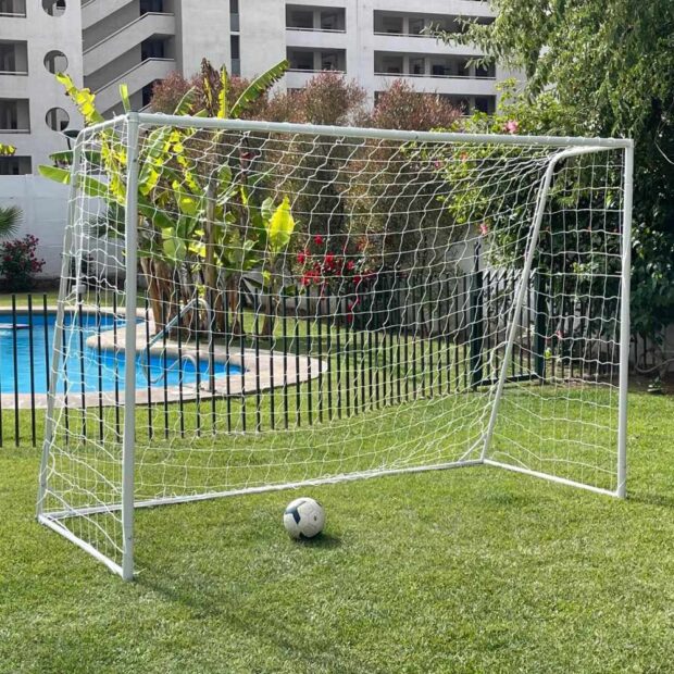 Arco de futbol de 302cm de ancho x 200cm alto