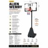 Aro de basquetbol alien wemby altura regulable