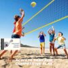 Red de voleibol portatil con tensor