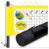 Red de voleibol portatil con tensor