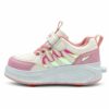 Zapatillas con ruedas verazzi rosado