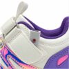 Zapatillas con ruedas y luces tipo patín verazzi purpura